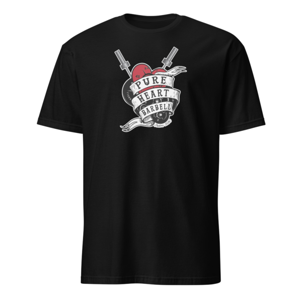 unisex-basic-softstyle-t-shirt-black-front-69fba6c53b73f-1.png Pure Heart Barbell
