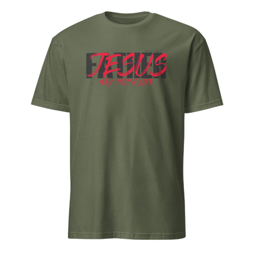 unisex-basic-softstyle-t-shirt-military-green-front-69f895d0c006b.png Father